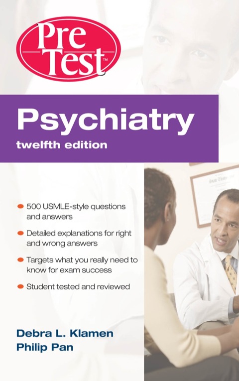 Cover image for book Psychiatry PreTest Self-Assessment & Review