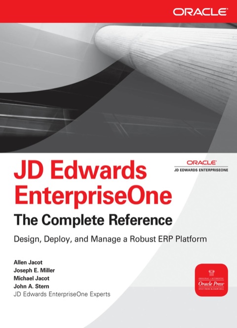 Cover image for book JD Edwards EnterpriseOne, The Complete Reference