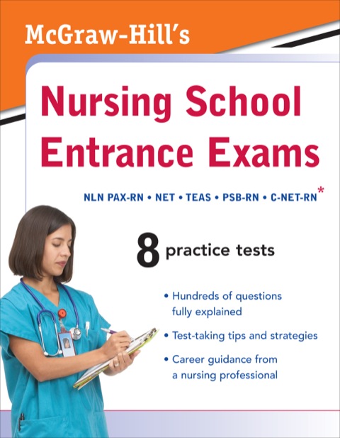 Cover image for book McGraw-Hill's Nursing School Entrance Exams