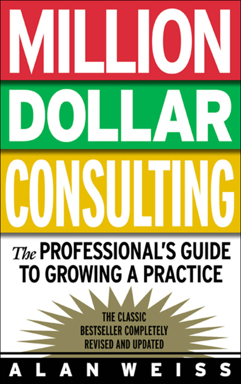 Cover image for book Million Dollar Consulting