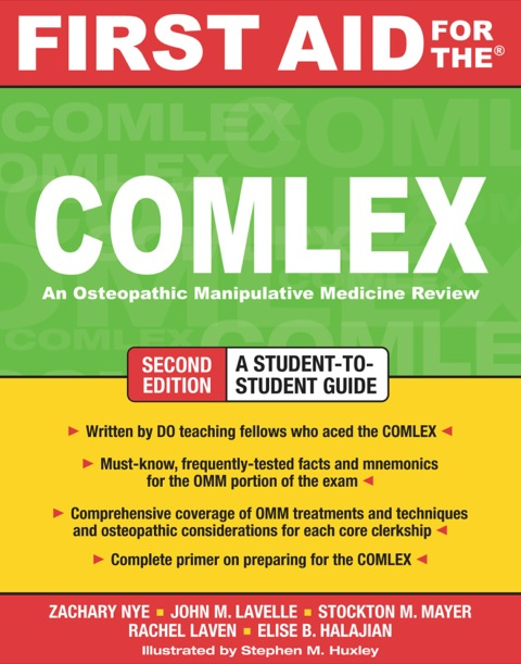 Cover image for book First Aid for the COMLEX