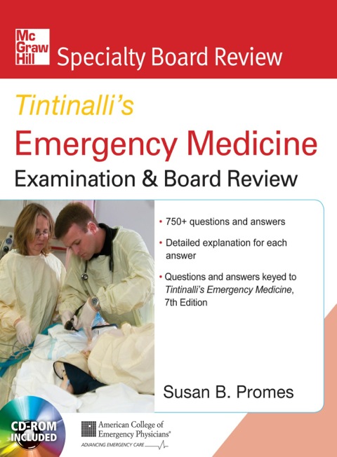 Cover image for book McGraw-Hill Specialty Board Review Tintinalli's Emergency Medicine Examination and Board Review