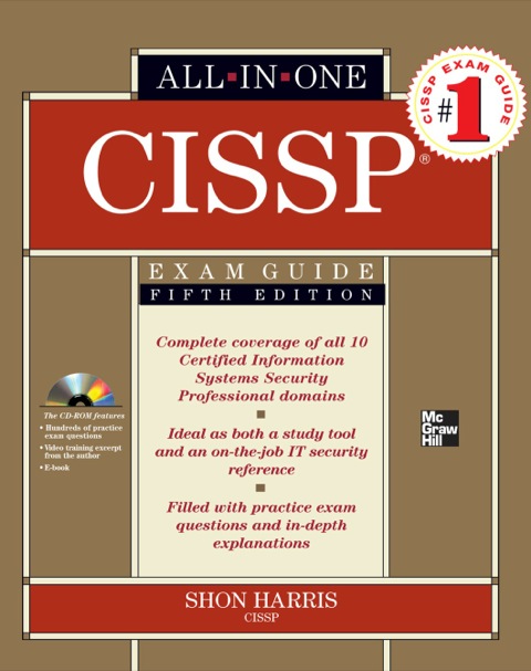 Cover image for book CISSP All-in-One Exam Guide