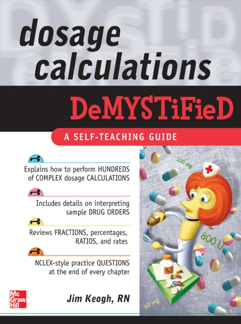Cover image for book Dosage Calculations Demystified