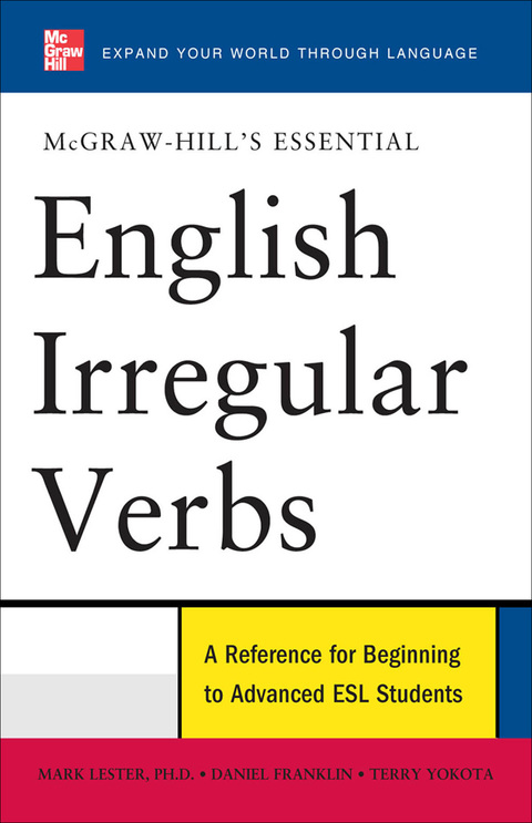 Cover image for book McGraw-Hill's Essential English Irregular Verbs