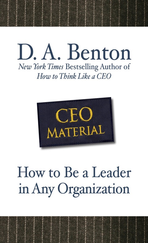 Cover image for book CEO Material: How to Be a Leader in Any Organization