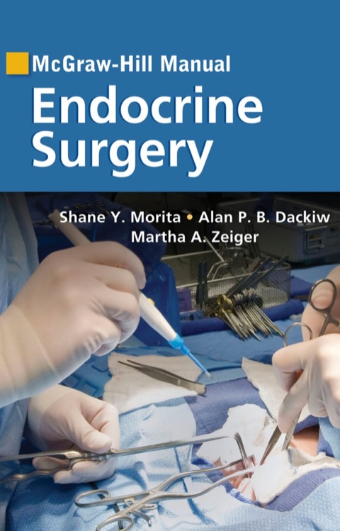 Cover image for book McGraw-Hill Manual Endocrine Surgery