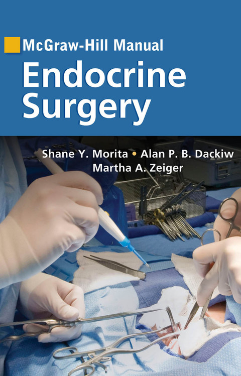Cover image for book McGraw-Hill Manual Endocrine Surgery
