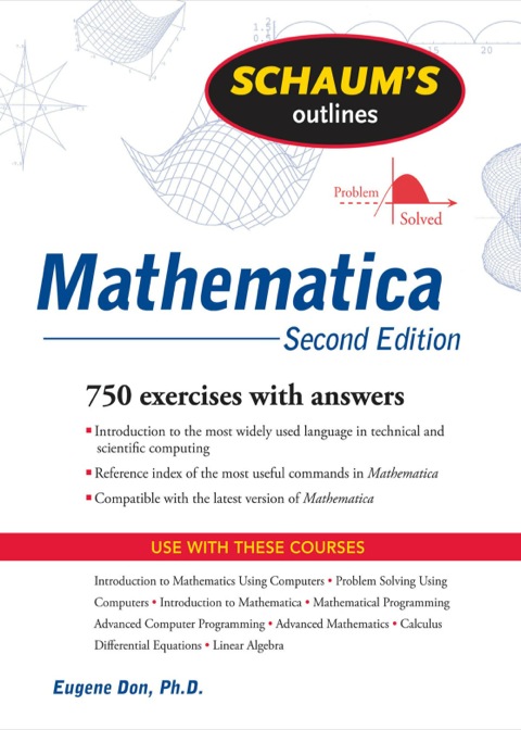 Cover image for book Schaum's Outline of Mathematica, 2ed
