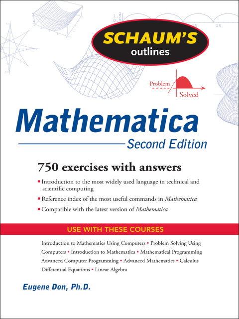 Cover image for book Schaum's Outline of Mathematica, 2ed