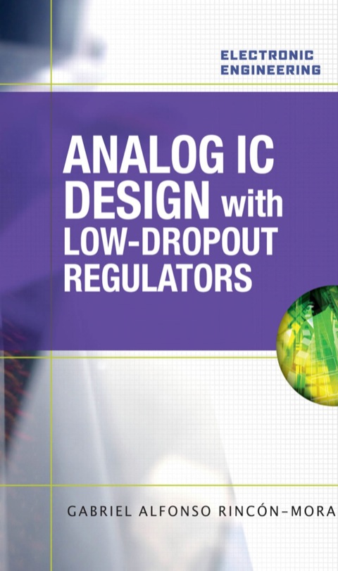 Cover image for book Analog IC Design with Low-Dropout Regulators (LDOs)