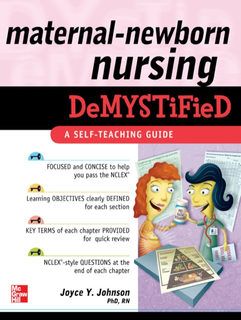 Cover image for book Maternal-Newborn Nursing DeMYSTiFieD: A Self-Teaching Guide