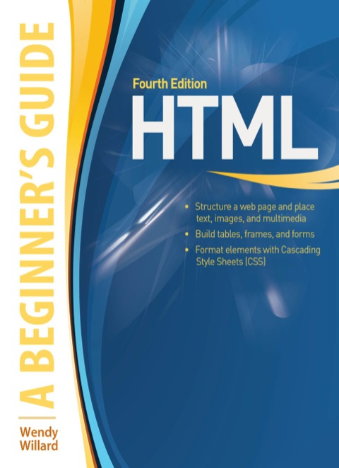 Cover image for book HTML A Beginner's Guide