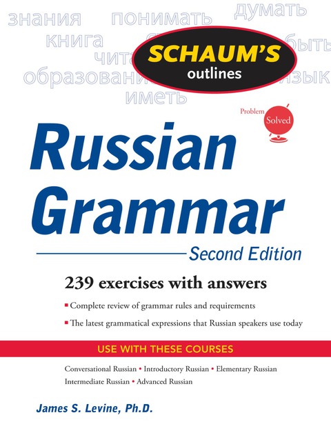 Cover image for book Schaum's Outline of Russian Grammar, Second Edition