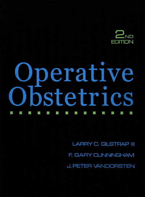 Cover image for book Operative Obstetrics, Second Edition