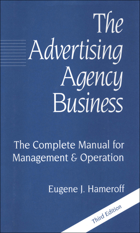 Cover image for book The Advertising Agency Business