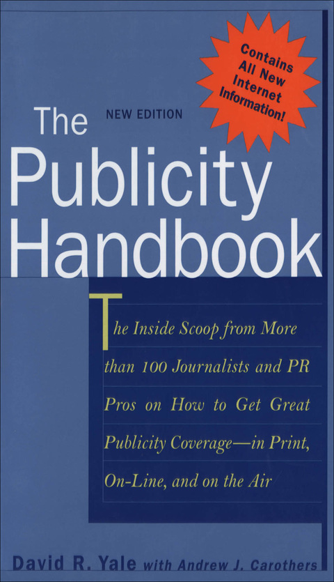Cover image for book The Publicity Handbook, New Edition
