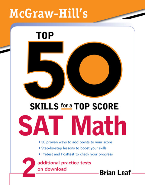 Cover image for book McGraw-Hill's Top 50 Skills for a Top Score: SAT Math