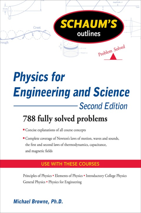Cover image for book Schaum's Outline of Physics for Engineering and Science