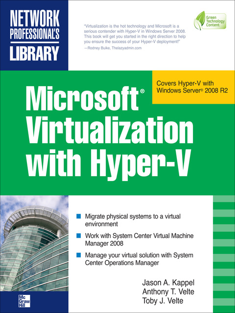 Cover image for book Microsoft Virtualization with Hyper-V