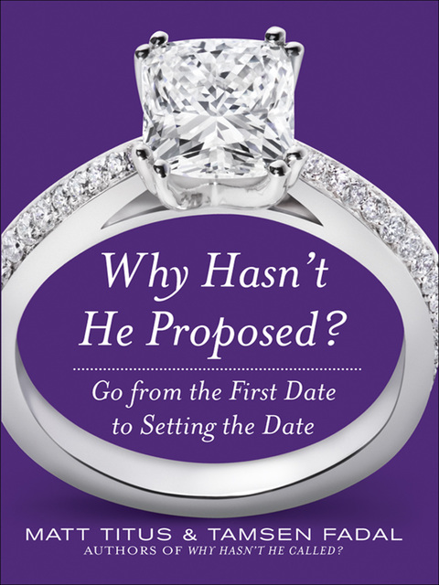 Cover image for book Why Hasn't He Proposed?: Go from the First Date to Setting the Date