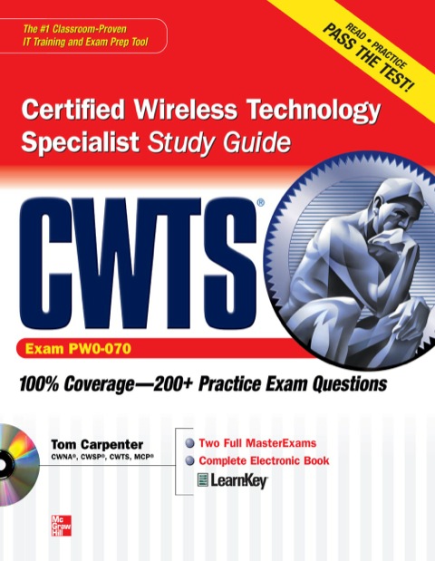 Cover image for book CWTS Certified Wireless Technology Specialist Study Guide (Exam PW0-070)