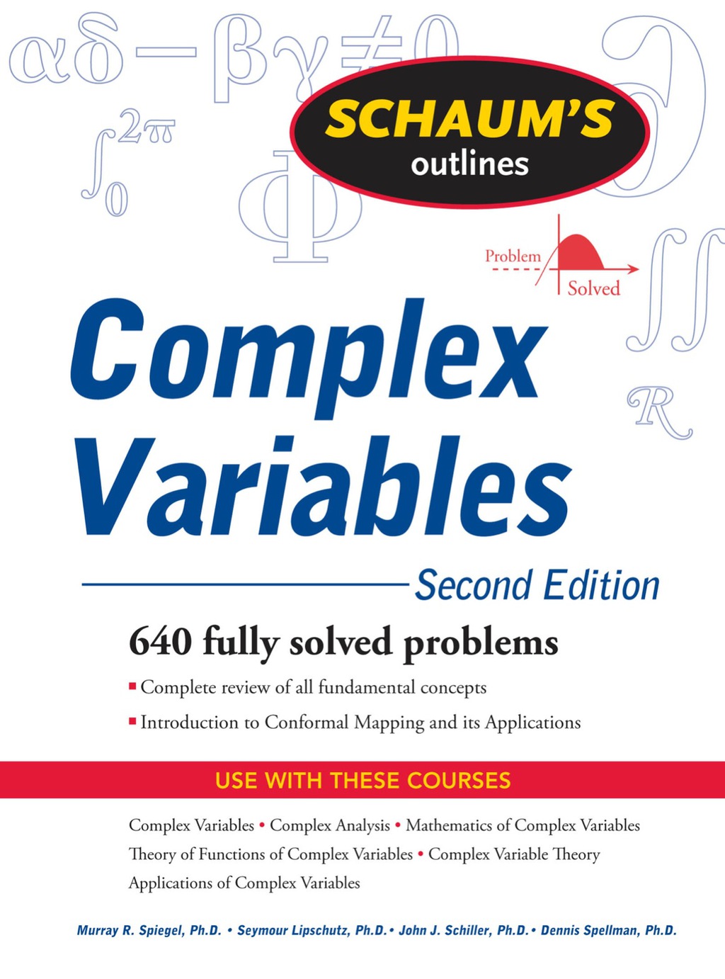 Page Fidelity Schaum's Outline of Complex Variables; $35.00