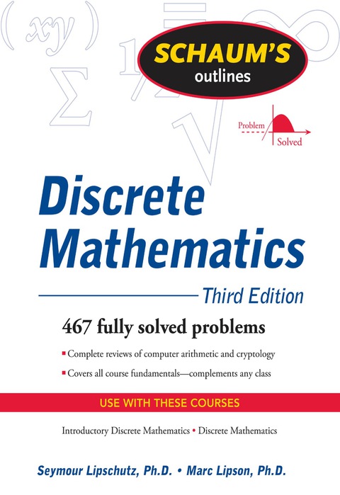 Cover image for book Schaum's Outline of Discrete Mathematics (Revised Edition)
