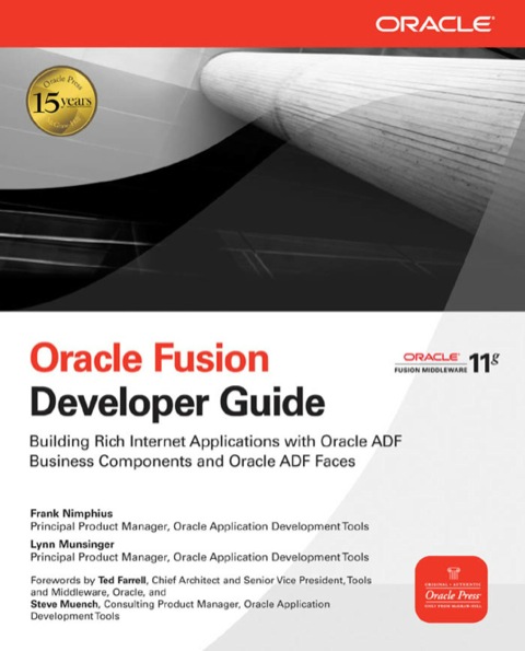Cover image for book Oracle Fusion Developer Guide