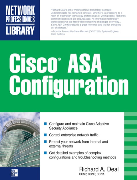 Cover image for book Cisco ASA Configuration