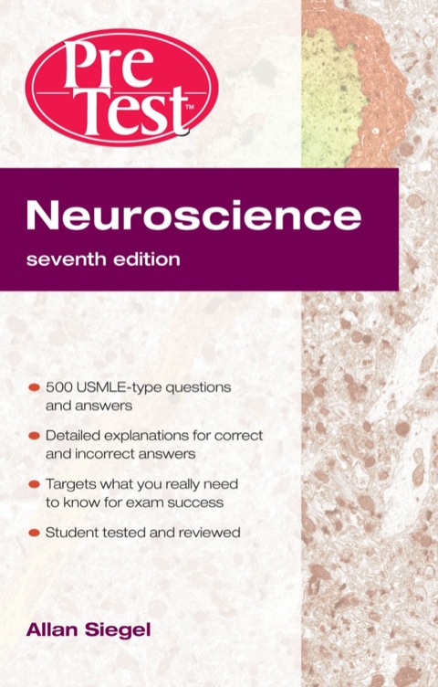 Cover image for book Neuroscience Pretest Self-Assessment and Review