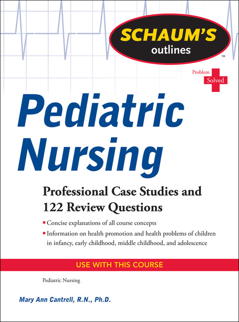 Cover image for book Schaum's Outline of Pediatric Nursing