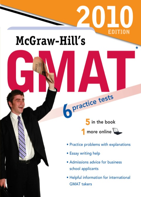 Cover image for book McGraw-Hill's GMAT, 2010 Edition