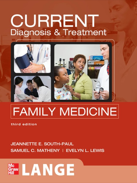 Cover image for book CURRENT Diagnosis & Treatment in Family Medicine