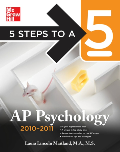 Cover image for book 5 Steps to a 5 AP Psychology, 2010-2011 Edition