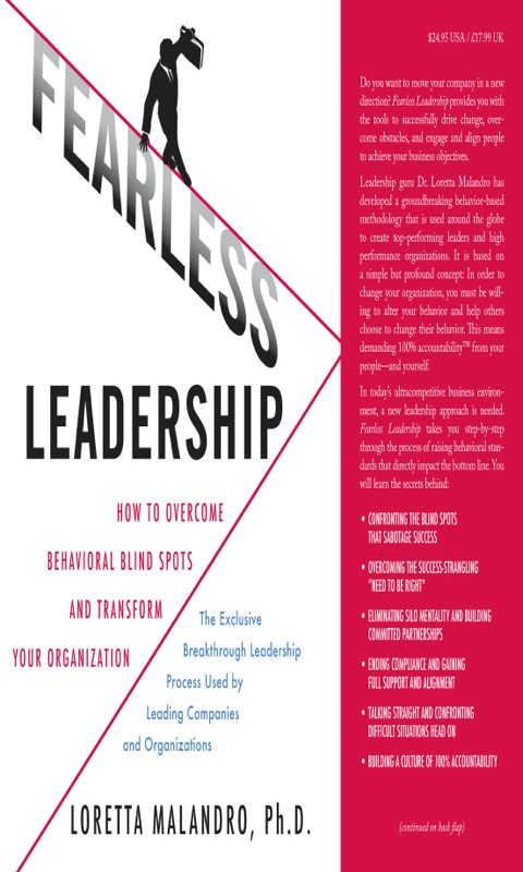 Cover image for book Fearless Leadership: How to Overcome Behavioral Blindspots and Transform Your Organization