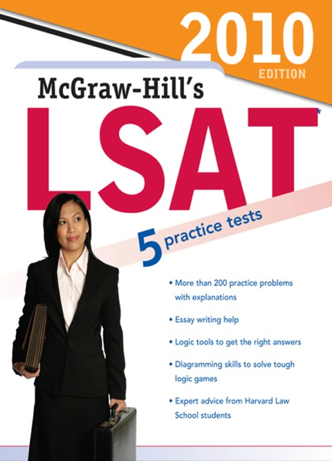 Cover image for book McGraw-Hill's LSAT, 2010 Edition
