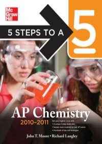 Cover image: 5 Steps to a 5 AP Chemistry, 2010-2011 Edition 3rd edition 9780071624770