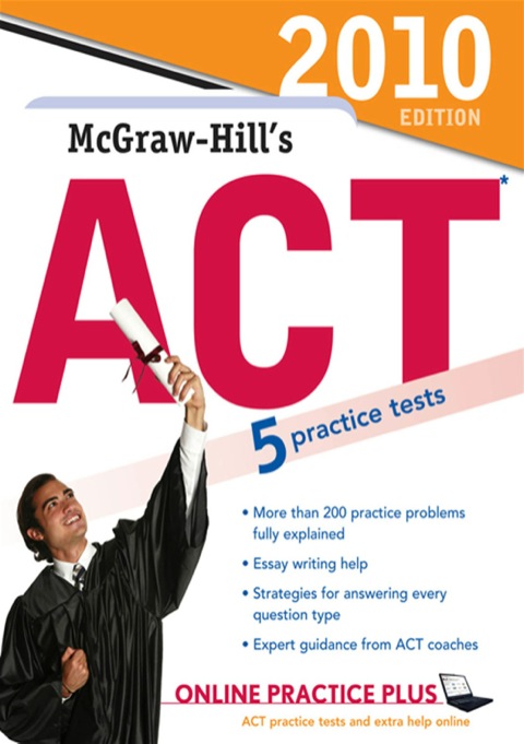 Cover image for book McGraw-Hill's ACT, 2010 Edition