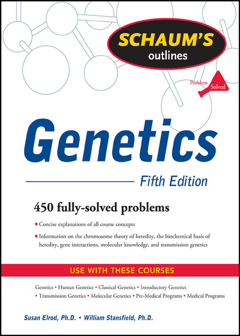 Cover image for book Schaum's Outline of Genetics