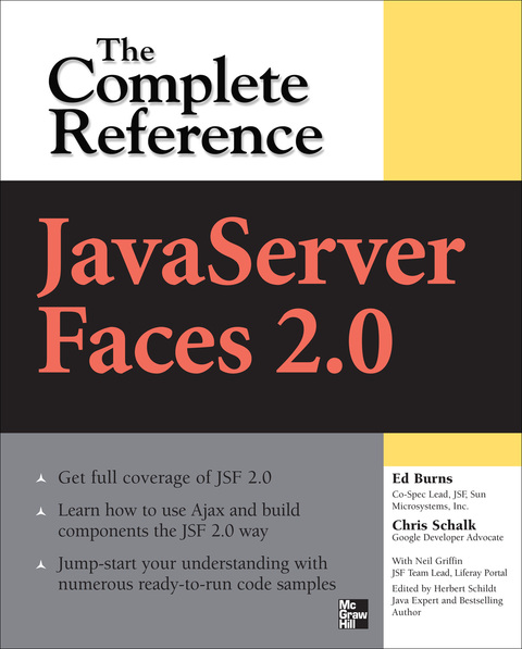 Cover image for book JavaServer Faces 2.0, The Complete Reference
