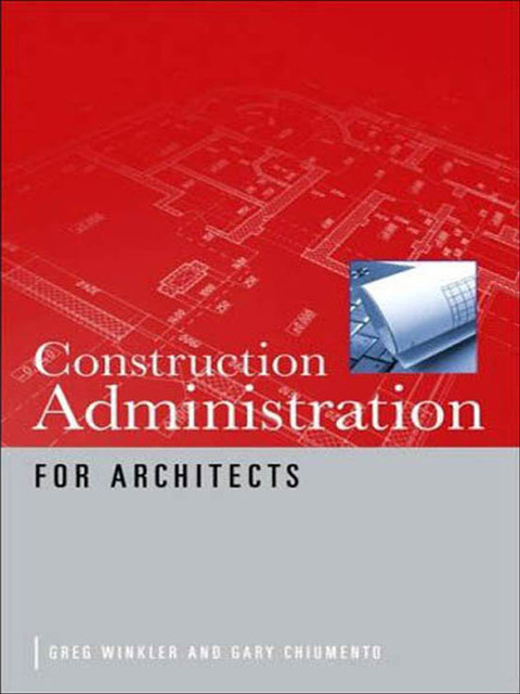 Cover image for book Construction Administration for Architects