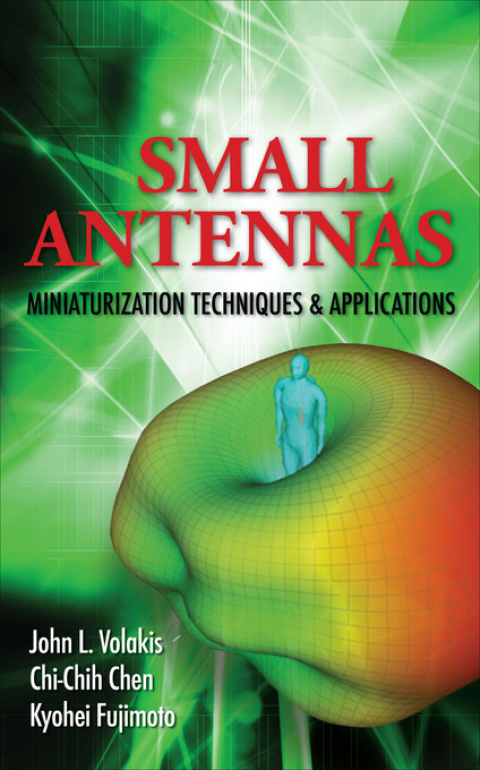 Cover image for book Small Antennas:Miniaturization Techniques & Applications