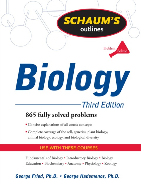 Cover image for book Schaum's Outline of Biology