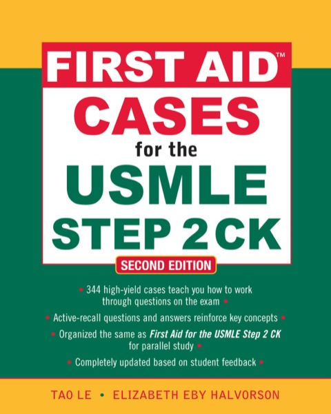 Cover image for book First Aid Cases for the USMLE Step 2 CK