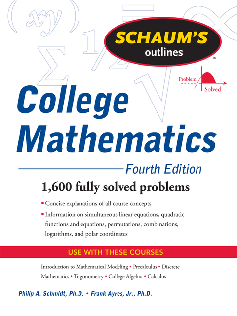Cover image for book Schaum's Outline of College Mathematics, Fourth Edition