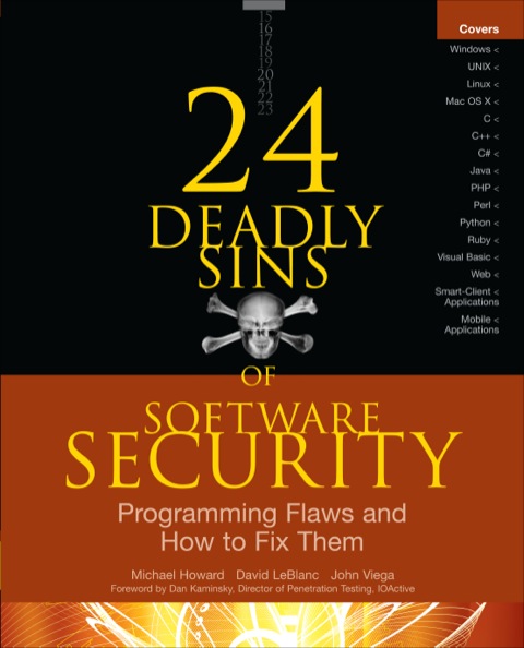 24 Deadly Sins Of Software Security