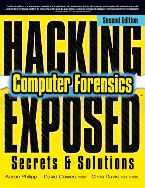 Cover image for book Hacking Exposed Computer Forensics
