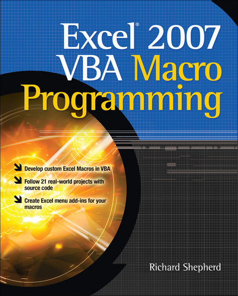 Cover image for book Excel 2007 VBA Macro Programming