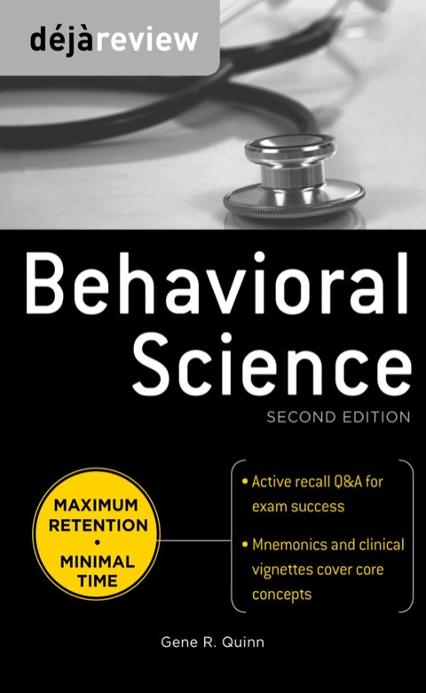 Cover image for book Deja Review Behavioral Science